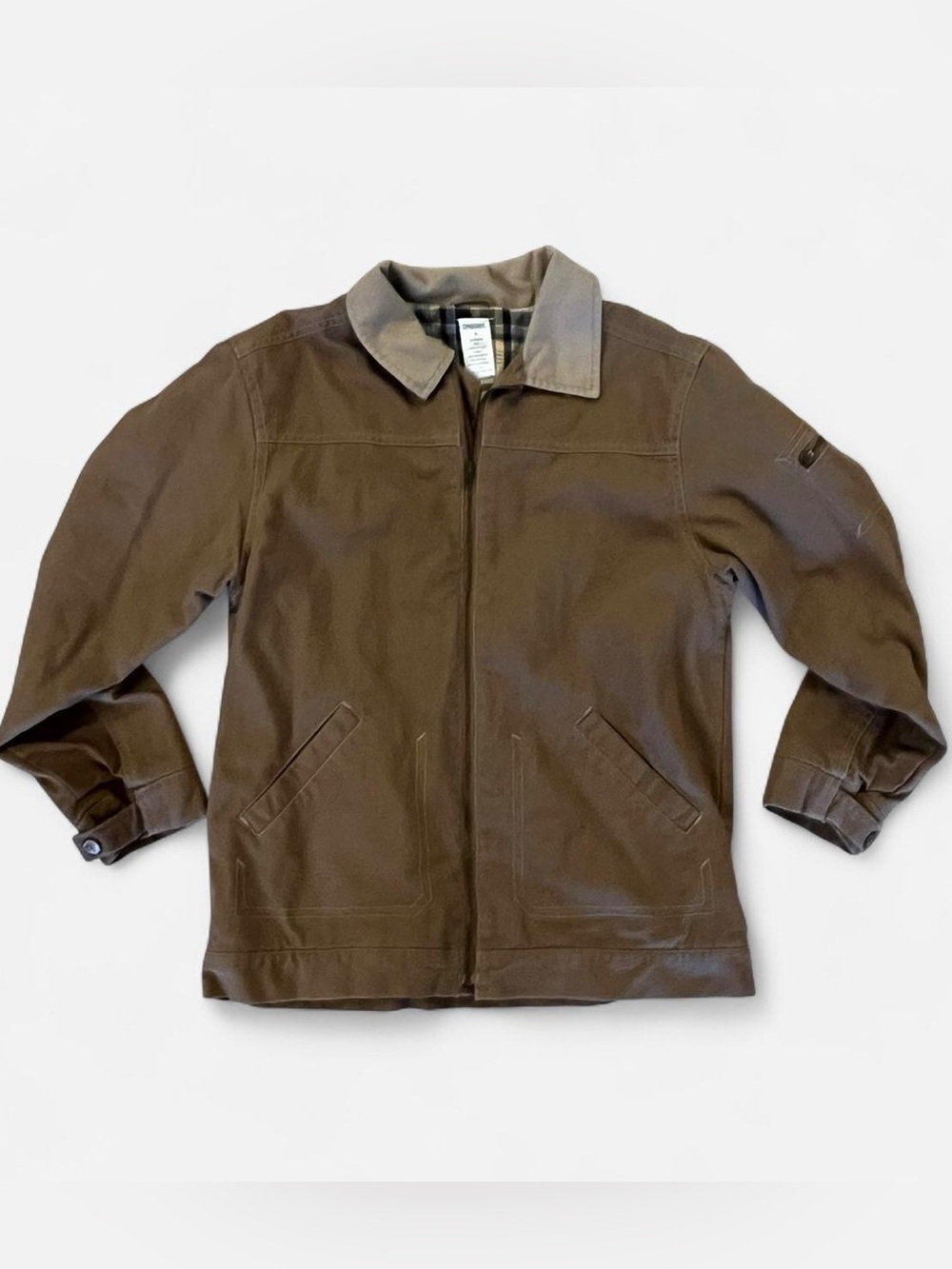 Vintage Gymboree Boys Brown Canvas Barn Jacket